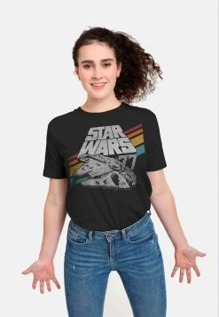 Henry Tiger Unisex STAR WARS: CLASSIC - AWESOME 77 - T-Shirt Print - Black 8 Henry Tiger Unisex STAR WARS: CLASSIC - AWESOME 77 - T-Shirt Print - Black -Günstiges Henry Tiger Geschäft 5ccc7ca4e064421298815ef41e636062