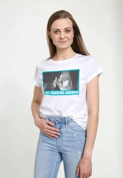 Henry Tiger STAR WARS: CLASSIC - JUST HANGING AROUND - T-Shirt Print - White | Damen -Günstiges Henry Tiger Geschäft 5cd893a9180f4a42b23bf8bf45079be3