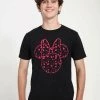 Henry Tiger Herren DISNEY CLASSICS MINNIE HEARTS FILL - T-Shirt Print - Black