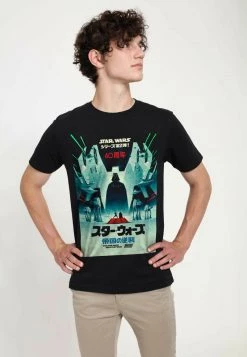 Henry Tiger Unisex STAR WARS: CLASSIC - ESB JAPANESE POSTER - T-Shirt Print - Black 8 Henry Tiger Unisex STAR WARS: CLASSIC - ESB JAPANESE POSTER - T-Shirt Print - Black -Günstiges Henry Tiger Geschäft 5d32d64ef1b6466bb57e7895ecabcce2