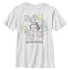 Henry Tiger Unisex DISNEY SNOW WHITE - T-Shirt Print - White