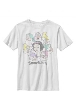 Henry Tiger Unisex DISNEY SNOW WHITE - T-Shirt Print - White