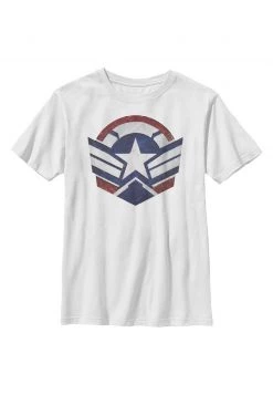 Henry Tiger Unisex MARVEL WINGS - T-Shirt Print - White