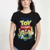 Henry Tiger Damen PIXAR TOY STORY 1-3 - TOYS GROUPER - T-Shirt Print - Black