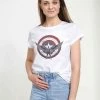 Henry Tiger Damen MARVEL - T-Shirt Print - White
