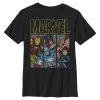 Henry Tiger Unisex MARVEL - T-Shirt Print - Black