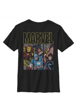 Henry Tiger Unisex MARVEL - T-Shirt Print - Black