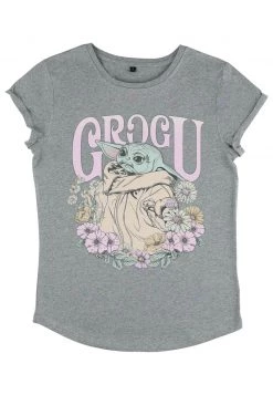 Henry Tiger Damen STAR WARS SPRINGTIME FOR GROGU - T-Shirt Print - Melange Grey -Günstiges Henry Tiger Geschäft 603a7004c88e48f0864fdaa8ed840f49
