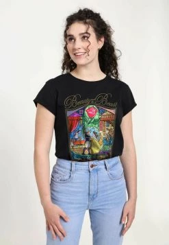 Henry Tiger Damen DISNEY BEAUTY & THE BEAST - BEAUTY STORY - T-Shirt Print - Black -Günstiges Henry Tiger Geschäft 60540d12a2834b7d9a3fa9f9fd4e78bc