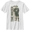 Henry Tiger Unisex MARVEL KIDS TIME HUNTER STENCIL HERO - T-Shirt Print - White