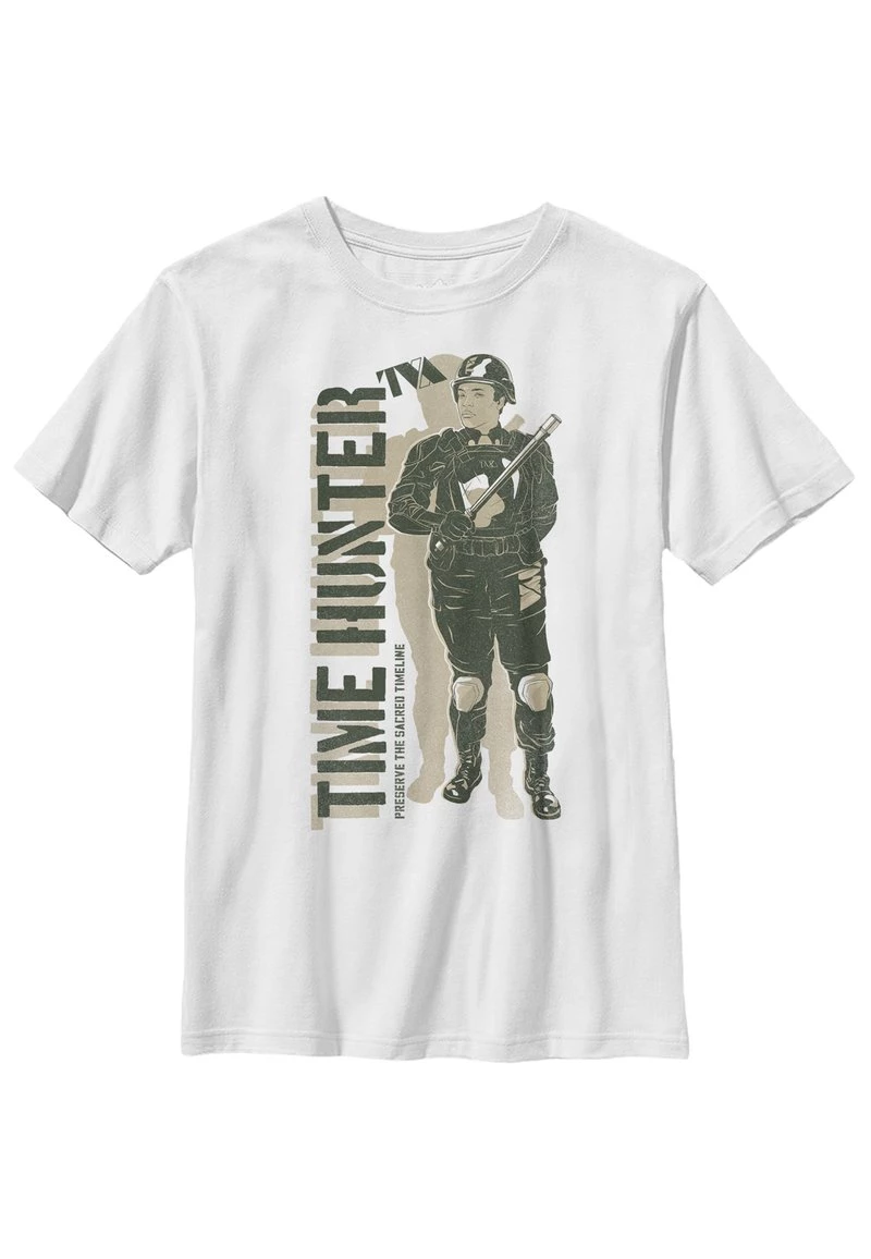 Henry Tiger Unisex MARVEL KIDS TIME HUNTER STENCIL HERO - T-Shirt Print - White 1 Henry Tiger Unisex MARVEL KIDS TIME HUNTER STENCIL HERO - T-Shirt Print - White