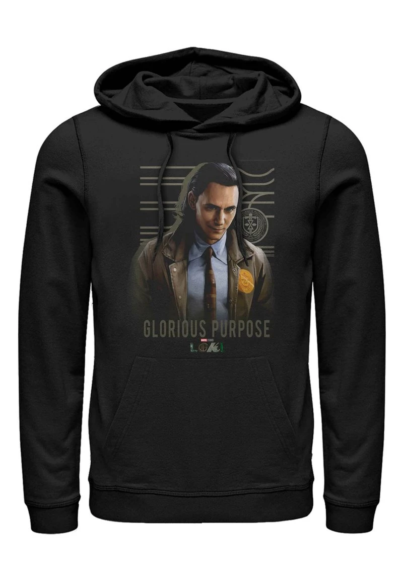 Henry Tiger Unisex MARVEL GLORIOUS PURPOSE LOKI - Kapuzenpullover - Black 1 Henry Tiger Unisex MARVEL GLORIOUS PURPOSE LOKI - Kapuzenpullover - Black