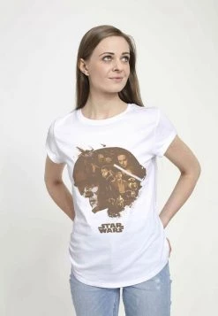 Henry Tiger Damen STAR WARS - T-Shirt Print - White -Günstiges Henry Tiger Geschäft 60d5c7447a304689b93fd801c679a6ee