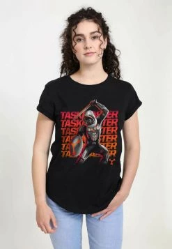 Henry Tiger MARVEL TASKMASTER NEON - T-Shirt Print - Black | Damen