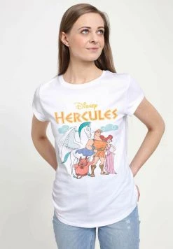Henry Tiger Damen DISNEY HERCULES - HERCULES GROUP - T-Shirt Print - White -Günstiges Henry Tiger Geschäft 614348ceeab74a63a6528da78a657936