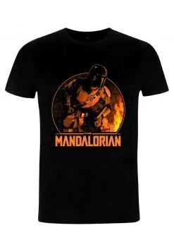 Henry Tiger Unisex STAR WARS: THE MANDALORIAN - CAMPING MANDO - T-Shirt Print - Black -Günstiges Henry Tiger Geschäft 616891389b654b2c82481cf8eff151e3