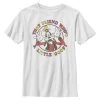 Henry Tiger Unisex DISNEY CLASSICS KIDS A LITTLE GOOFY - T-Shirt Print - White