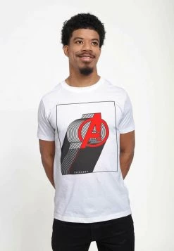 Henry Tiger Unisex MARVEL AVENGERS CLASSIC - LAYERED AVENGERS - T-Shirt Print - White -Günstiges Henry Tiger Geschäft 619d65a19cab45d384b13cbf4cd98d35