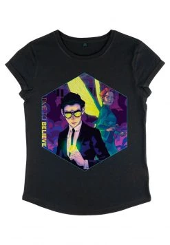 Henry Tiger Damen DISNEY CLASSICS ARTEMIS FOWL - TIME TO BELIEVE - T-Shirt Print - Black -Günstiges Henry Tiger Geschäft 61aba07061df49e89aa9b03ab78aefb1