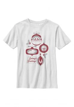 Henry Tiger STAR WARS GALAXYS GREETINGS - T-Shirt Print - White | Unisex