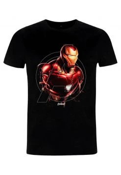 Henry Tiger Unisex MARVEL AVENGERS: ENDGAME - IRON HERO - T-Shirt Print - Black -Günstiges Henry Tiger Geschäft 6276c6e2ac6b48ed8641f418c5a8ec13
