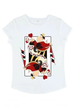 Henry Tiger Damen DISNEY CLASSICS ALICE IN WONDERLAND - QUEEN OF HEARTS - T-Shirt Print - White -Günstiges Henry Tiger Geschäft 6276e6c420e942cc81b357d683fb6811