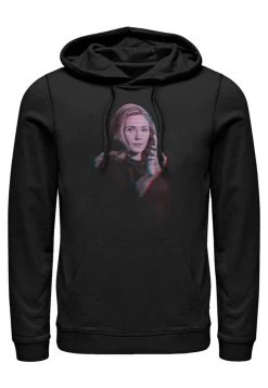 Henry Tiger Unisex MARVEL WANDA VIDEO GLITCH OVERLAY - Kapuzenpullover - Black