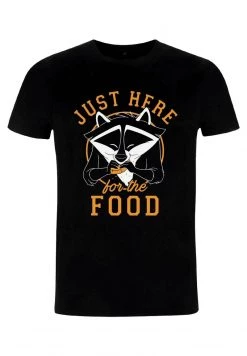 Henry Tiger DISNEY POCAHONTAS - MEEKO HERE FOR FOOD - T-Shirt Print - Black | Unisex -Günstiges Henry Tiger Geschäft 63a88e7101014dd5b8f11f9d3ef7ef29