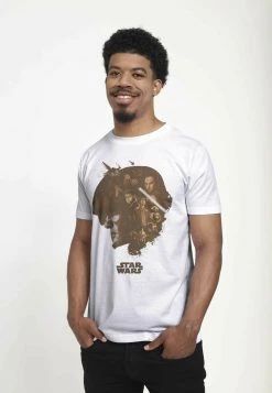 Henry Tiger STAR WARS POE HEAD FILL - T-Shirt Print - White | Unisex -Günstiges Henry Tiger Geschäft 6484dba6dd834ebd8424177121cbee3e