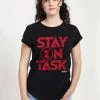 Henry Tiger MARVEL AVENGERS CLASSIC - STAY ON TASK - T-Shirt Print - Black | Damen