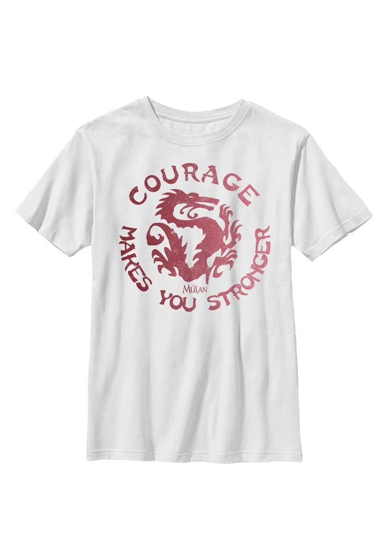 Henry Tiger Unisex DISNEY COURAGE - T-Shirt Print - White 1 Henry Tiger Unisex DISNEY COURAGE - T-Shirt Print - White
