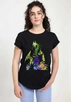 Henry Tiger Damen DISNEY DRAGON FORM - T-Shirt Print - Black