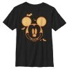 Henry Tiger Unisex DISNEY CLASSICS MICKEY PUMPKIN - T-Shirt Print - Black