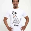 Henry Tiger Unisex DISNEY CLASSICS PONGO - T-Shirt Print - White