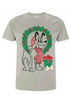 Henry Tiger Unisex DISNEY CLASSICS MICKEY CLASSIC - CHRISTMAS FAIRISLE PLUTO - T-Shirt Print - Melange Grey -Günstiges Henry Tiger Geschäft 65ce4a9d621c455f9110e71e04629aac