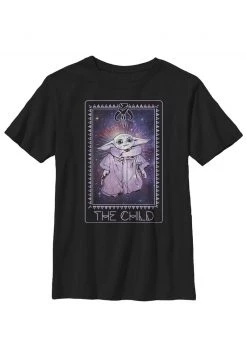 Henry Tiger Unisex COSMIC TAROT - T-Shirt Print - Black