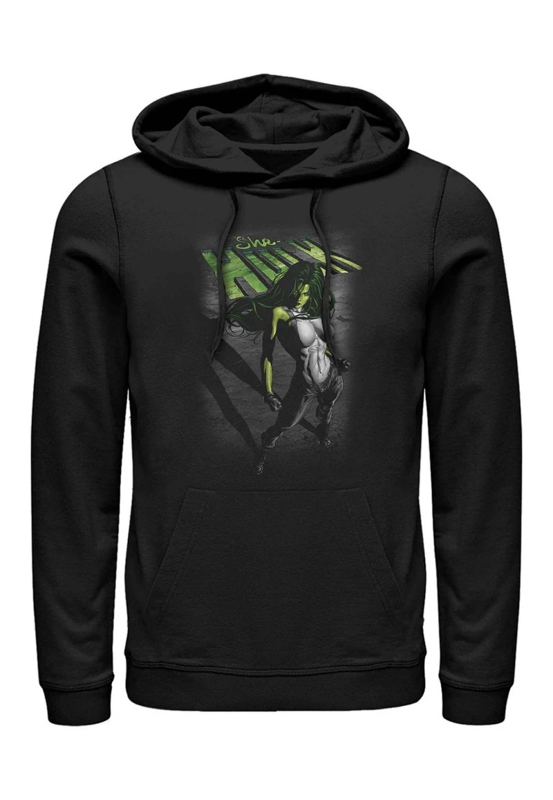 Henry Tiger MARVEL UNISEX INCREDIBLE SHE - Kapuzenpullover - Black 1 Henry Tiger MARVEL UNISEX INCREDIBLE SHE - Kapuzenpullover - Black