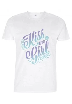 Henry Tiger Unisex DISNEY THE LITTLE MERMAID - KISS THE GIRL - T-Shirt Print - White -Günstiges Henry Tiger Geschäft 664463b8241947949486bffcdf07d057