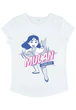 Henry Tiger Damen DISNEY MULAN POP - T-Shirt Print - White -Günstiges Henry Tiger Geschäft 66492793fef148fd898217a904afedff