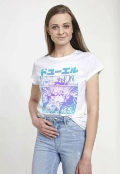 Henry Tiger Damen STAR WARS THE DUEL - T-Shirt Print - White