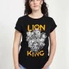 Henry Tiger Damen DISNEY THE LION KING: LIVE ACTION - CAST PHOTO - T-Shirt Print - Black