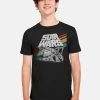 Henry Tiger Unisex STAR WARS: CLASSIC - AWESOME 77 - T-Shirt Print - Black