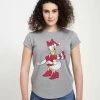 Henry Tiger Damen DISNEY CLASSICS MICKEY CLASSIC - DAISY HAT - T-Shirt Print - Melange Grey