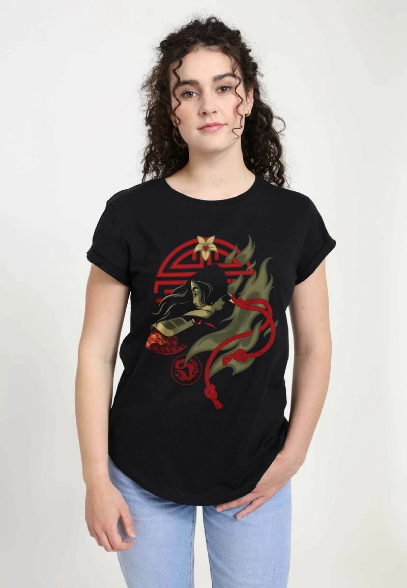 Henry Tiger Damen DISNEY MULAN - MULAN FIGHTING SPIRIT - T-Shirt Print - Black 1 Henry Tiger Damen DISNEY MULAN - MULAN FIGHTING SPIRIT - T-Shirt Print - Black