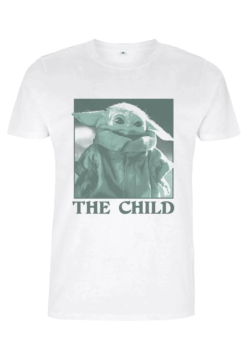 Henry Tiger Unisex STAR WARS: THE MANDALORIAN - THE CHILD MONOCHROME - T-Shirt Print - White 5 Henry Tiger Unisex STAR WARS: THE MANDALORIAN - THE CHILD MONOCHROME - T-Shirt Print - White – Bild 5