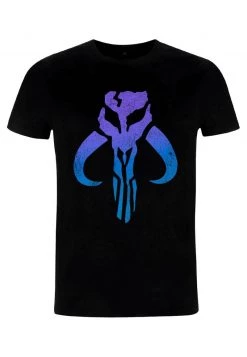 Henry Tiger Unisex STAR WARS: THE MANDALORIAN - MANDO LOGO - T-Shirt Print - Black -Günstiges Henry Tiger Geschäft 681999c20004417083af00d017b8bc01