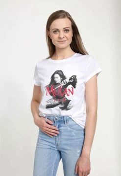 Henry Tiger DISNEY MULAN: LIVE ACTION - FIGHTING STANCE - T-Shirt Print - White | Damen -Günstiges Henry Tiger Geschäft 6889bc603d944b9185286bc14c0e8c37