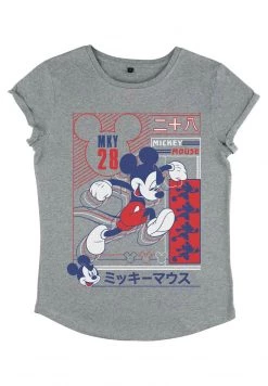 Henry Tiger Damen DISNEY MICKEY - T-Shirt Print - Melange Grey -Günstiges Henry Tiger Geschäft 68e003b9d2c34d96a69e245e3720bba5