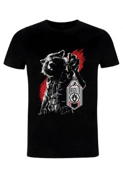 Henry Tiger Unisex MARVEL AVENGERS: ENDGAME - ROCKET TAG - T-Shirt Print - Black -Günstiges Henry Tiger Geschäft 6927f157e95a422bb01b72c4582d5ed5