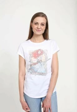 Henry Tiger Damen DISNEY BRAVE - WATERCOLOR BRAVE - T-Shirt Print - White